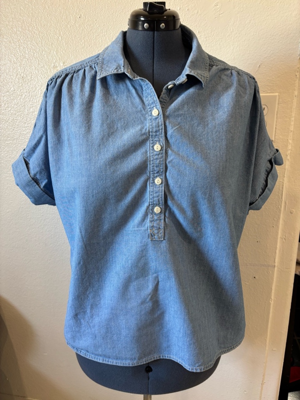 J. Crew Light Blue top
